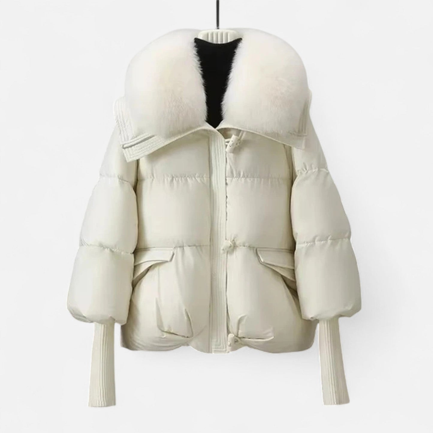 Soft Faux Fur Puffer Coat - Warm and Stylish