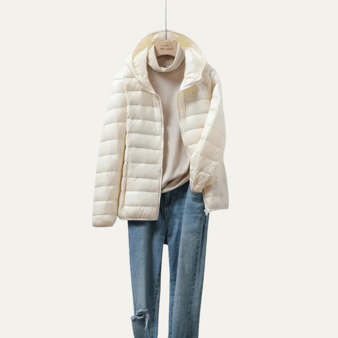 Women’s Shiny Ultralight Puffer Jacket