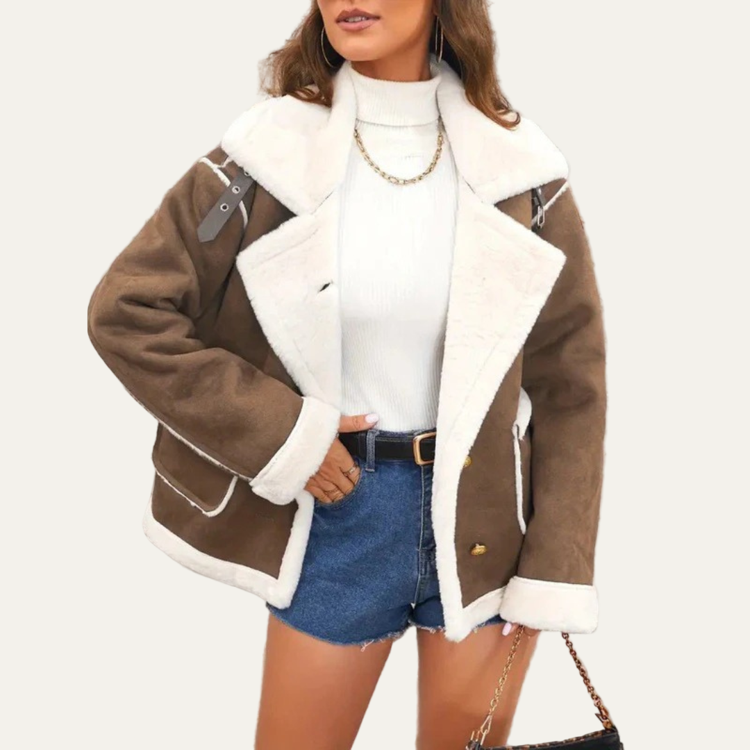 Women’s Cropped Aviator Jacket