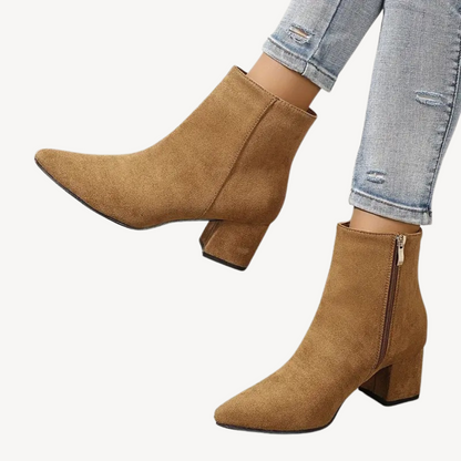 Orthopedic Pointed-Toe Ankle Boots for Women