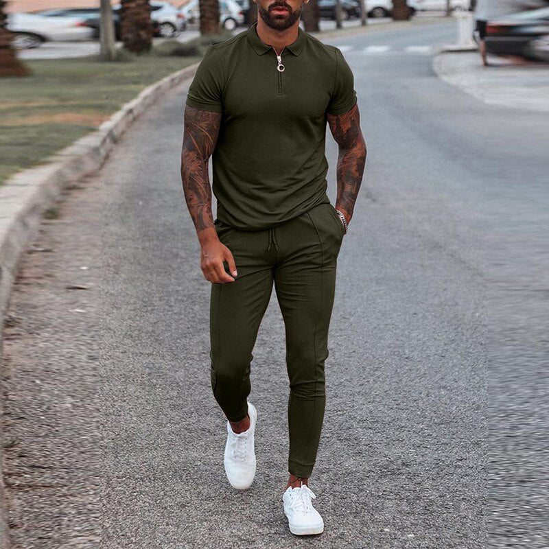 Comfy Lounge Set Modern Casual Wear - BritishElegance