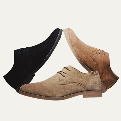 Men’s Versatile Suede Derby Shoes