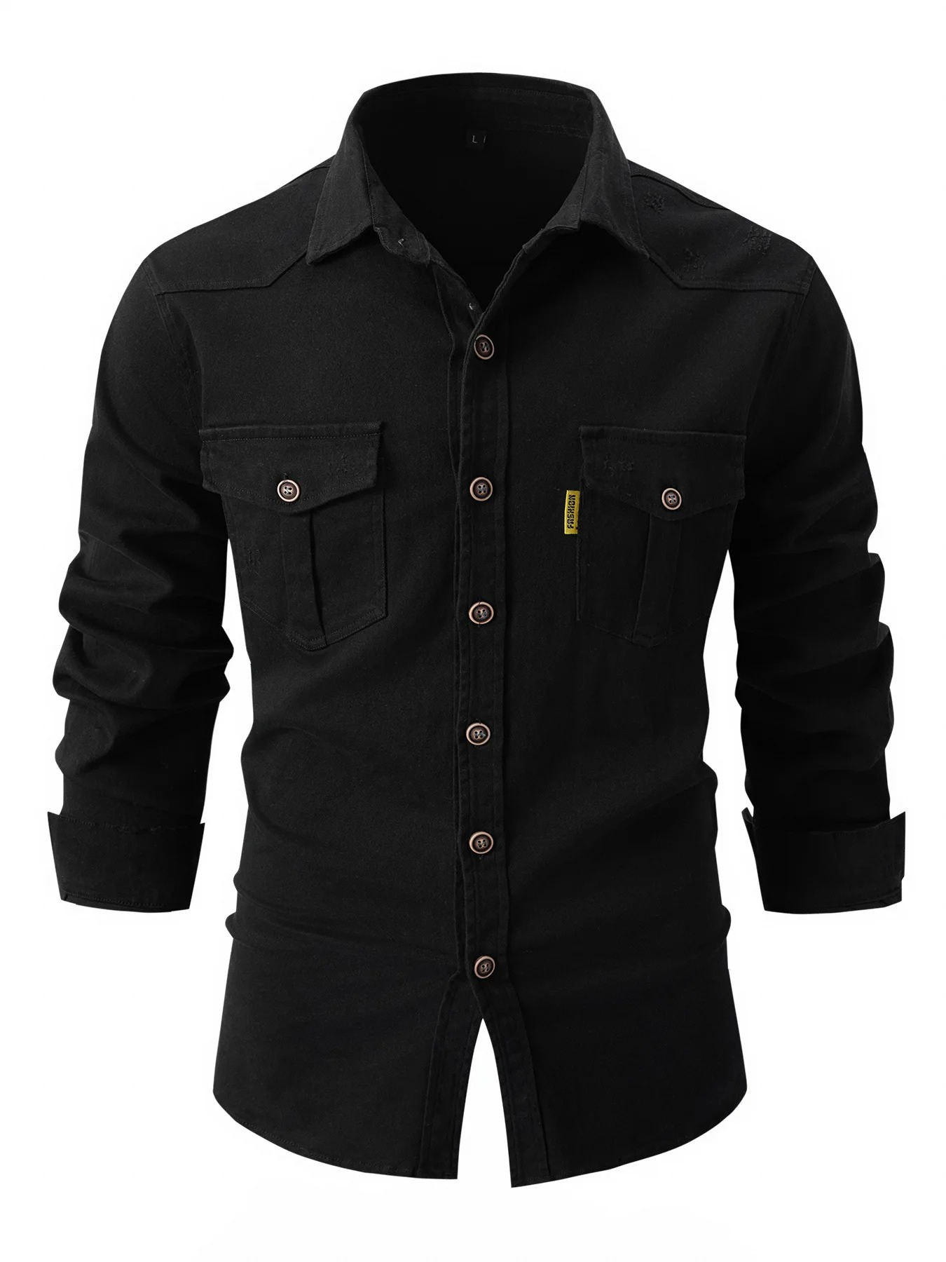 Classic Fit Mens Long Sleeve Button Down Shirt