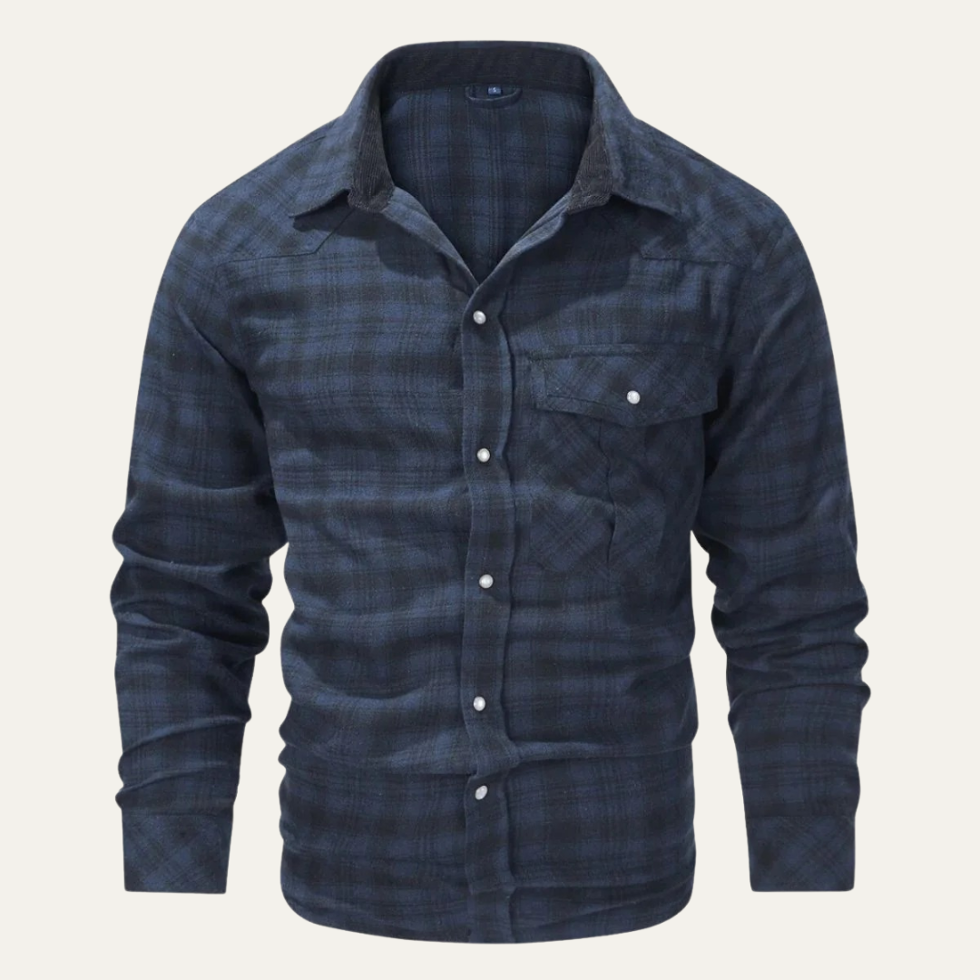 Men’s Classic Plaid Flannel Shirt