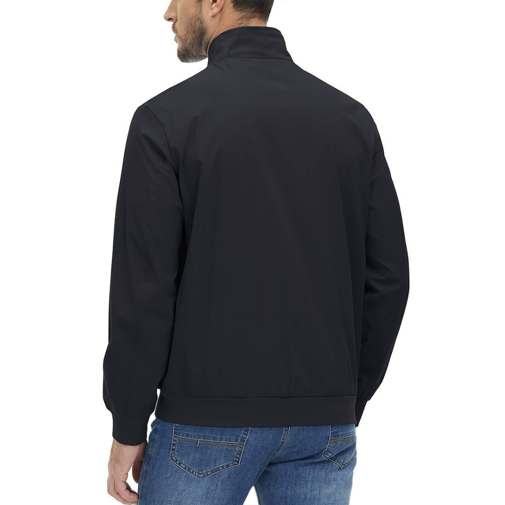 Men’s Minimalist Zip Front Blouson Jacket