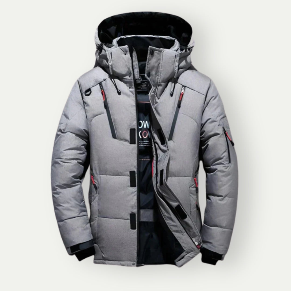 Men’s Insulated Quilted Hooded Puffer Jacket
