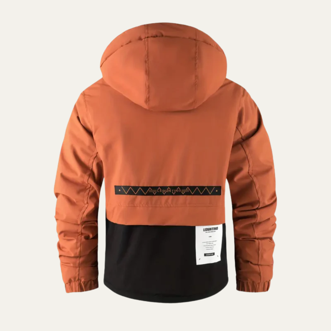 Men’s Technical Utility Jacket with Detachable Hood