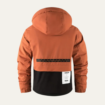 Men’s Technical Utility Jacket with Detachable Hood