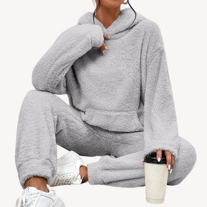 Women’s Fleece Loungewear Set Tracksuit