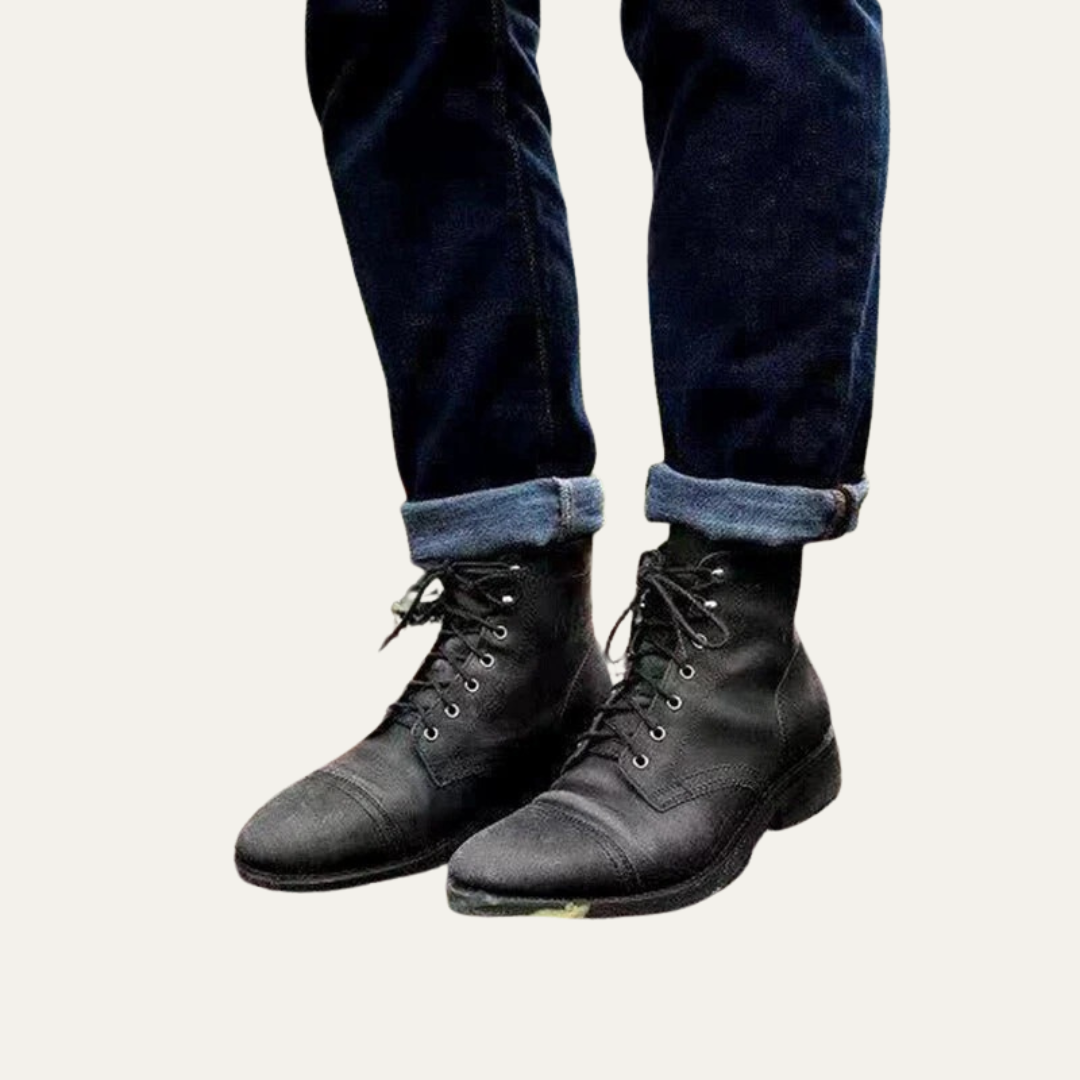 Men’s Heritage Burnished Cap Toe Work Boot