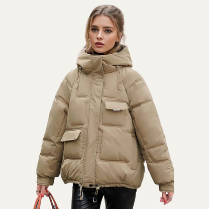 Women’s Utility Cropped Puffer Jacket