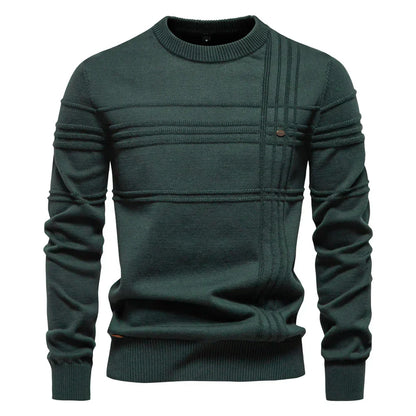 Joseph | Men's Sweater with Chest Pattern