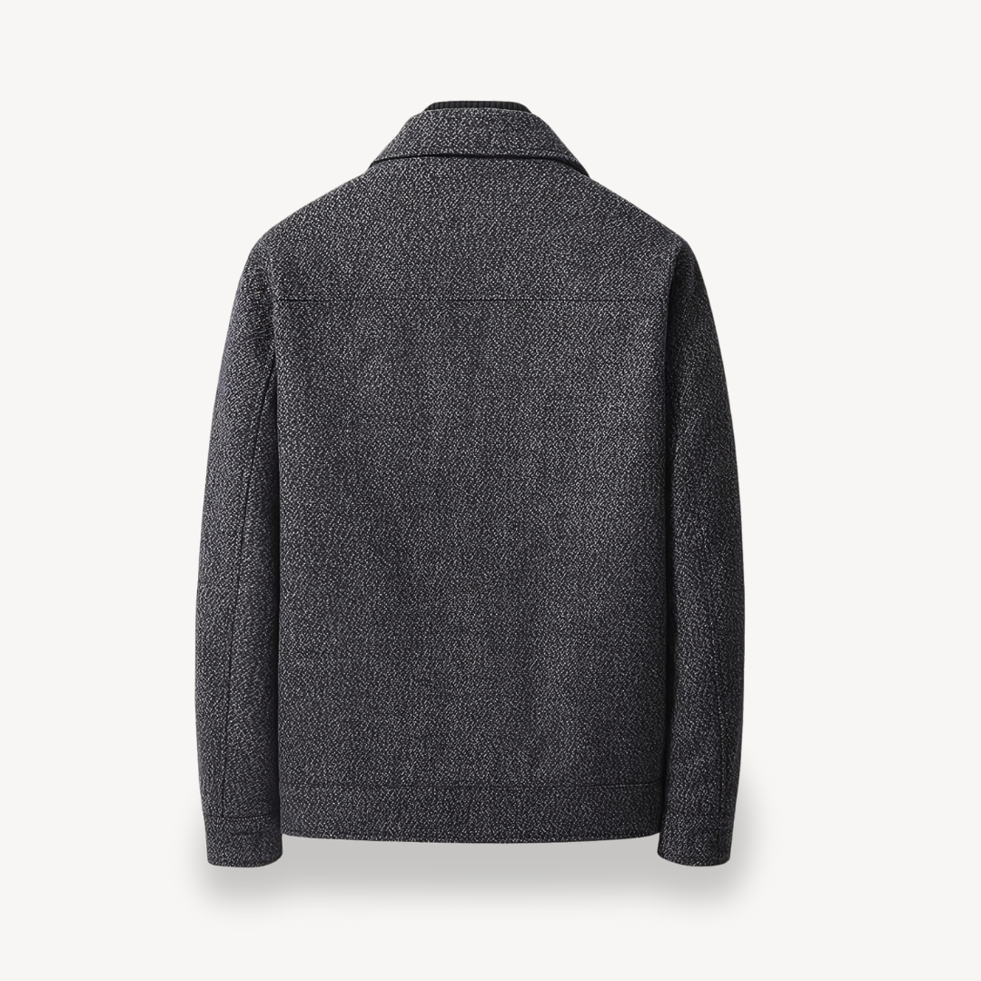 Men's Woven Wool Blend Jacket