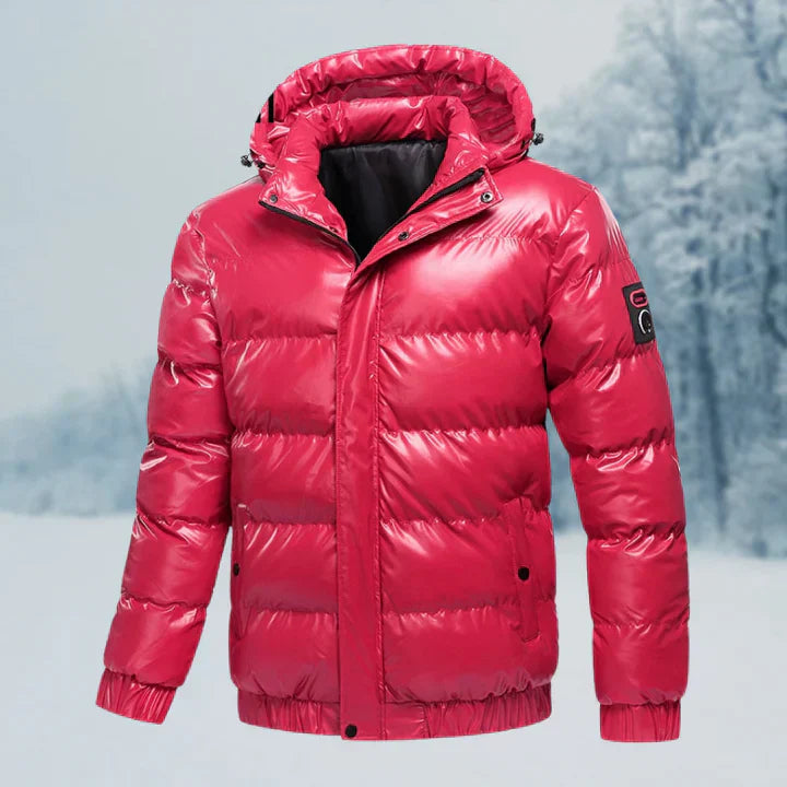 Stylish, weatherproof men's winter coat