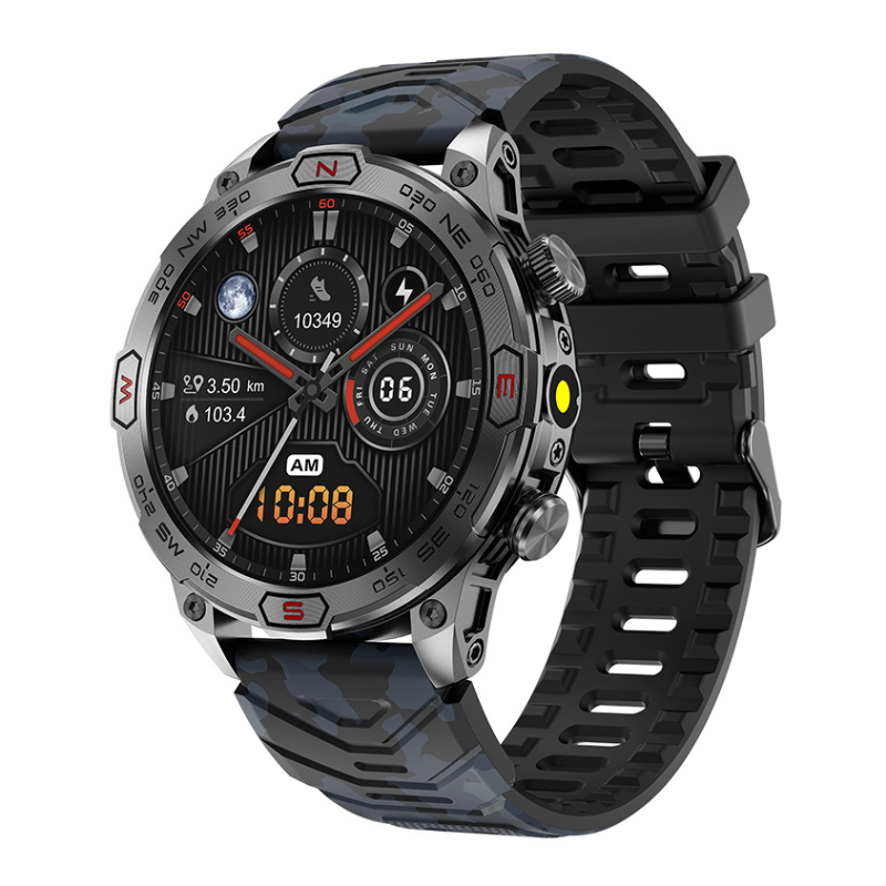Advanced GPS Smart Watch with Heart Rate Blood Pressure Monitor