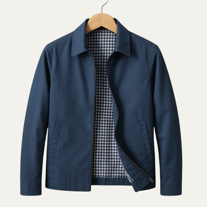 Men’s Classic Zip Up Harrington Jacket