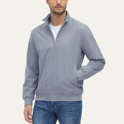 Men’s Lightweight Full Zip Windbreaker Jacket