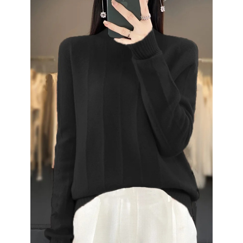Warm Women's Water Resistant Turtleneck Sweater