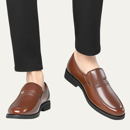 Men’s Slip-On Leather Dress Loafers