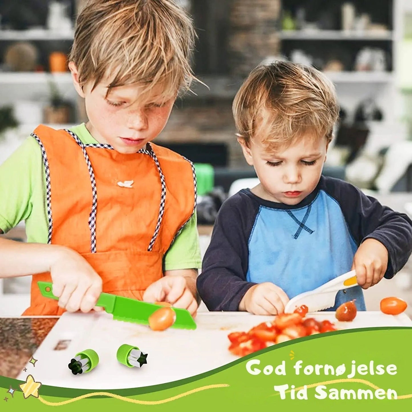 Child Friendly Kitchen Play Set For Kids Cooking Starter Kit - BritishElegance