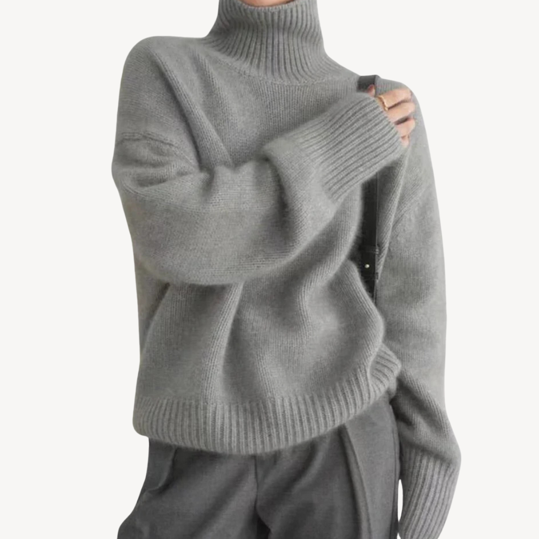 Ribbed Knit Sweater for Women