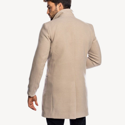 Men's Wool Blend Long Coat