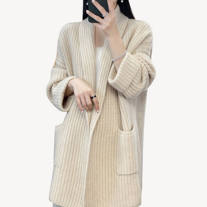 Women's Long Knit Cardigan Sweater