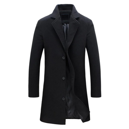 Men’s Classic Single Breasted Overcoat