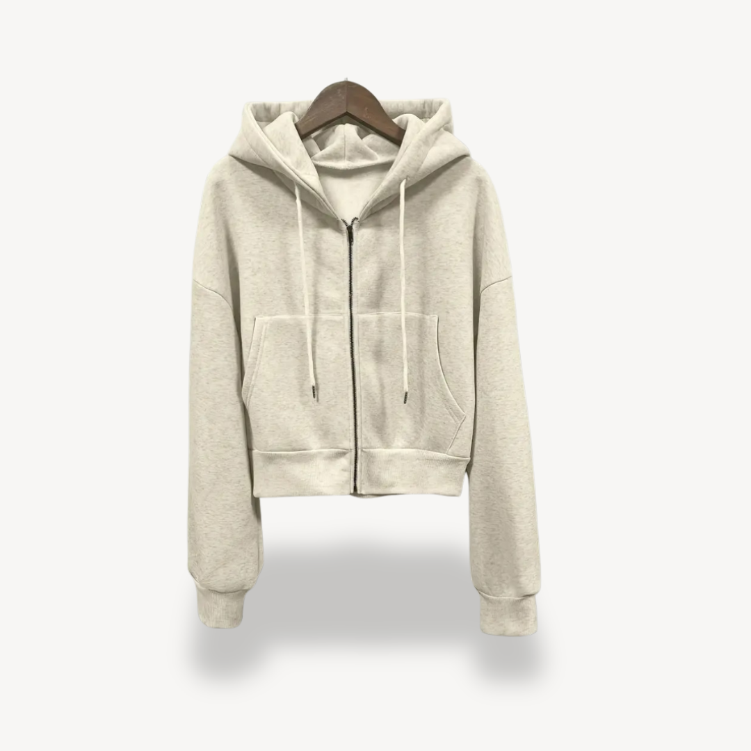 Women's Textured Sweatshirt Polyester