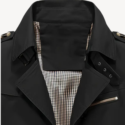 Men's Cotton Blend Trench Coat