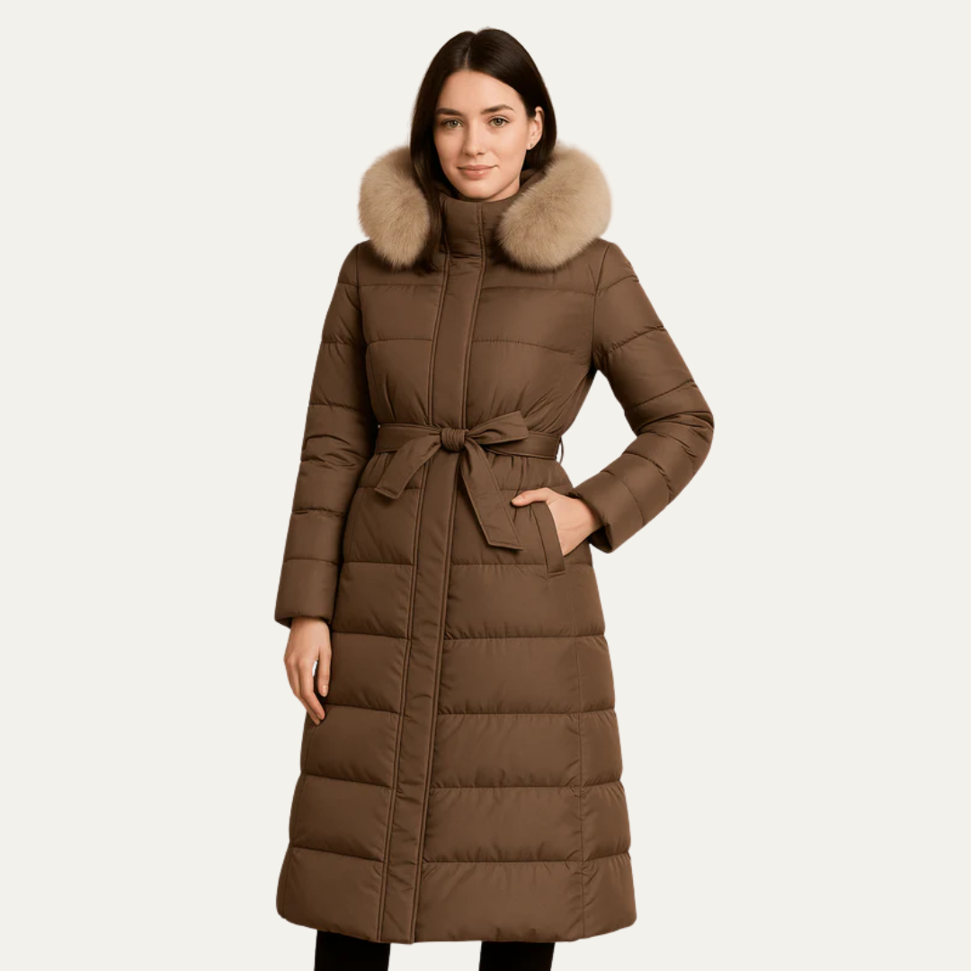 Women’s Elegant Long Puffer Coat