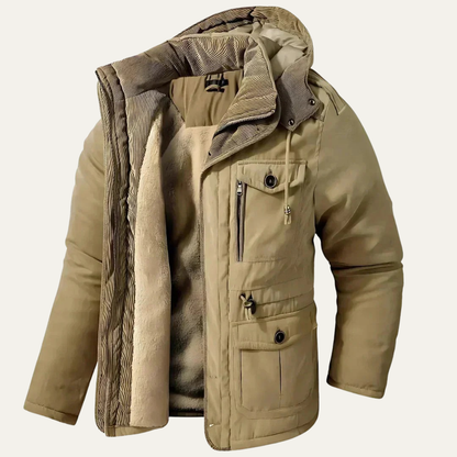 Men’s Heavy Hooded Utility Parka