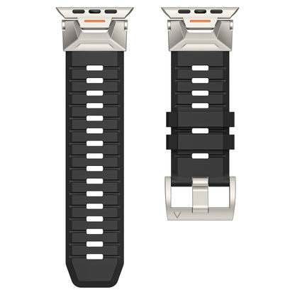 Colorful Rubber Leather Strap For Apple Watch