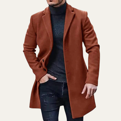 Men’s Winter Classic Three Button Overcoat