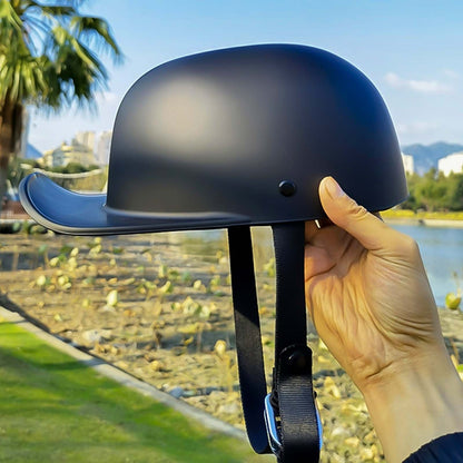Classic DOT Baseball Cap Style Motorcycle Helmet