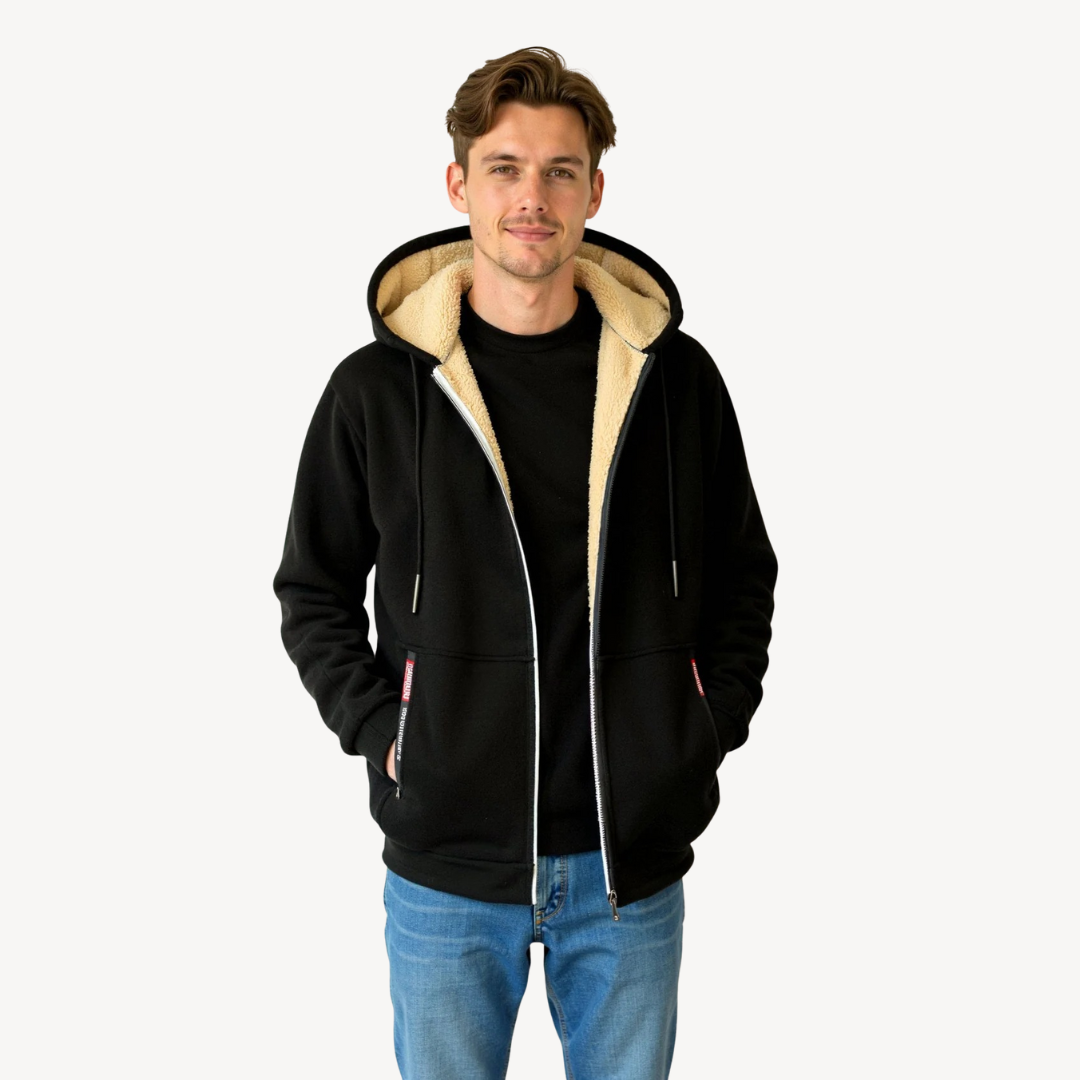 Men's Fleece-Lined Hoodie