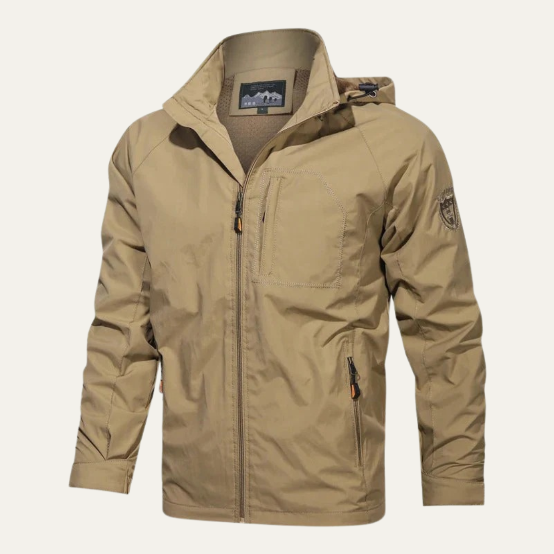 Men’s Summer Technical Hooded Outdoor Windbreaker