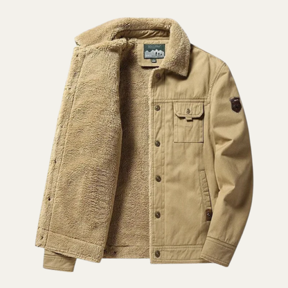 Men’s Sherpa Lined Utility Jacket