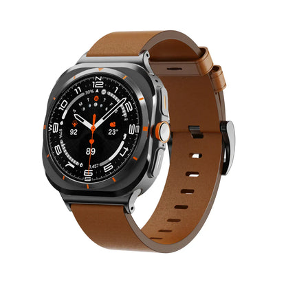 Genuine Leather Band For Samsung Galaxy Watch Ultra - BritishElegance