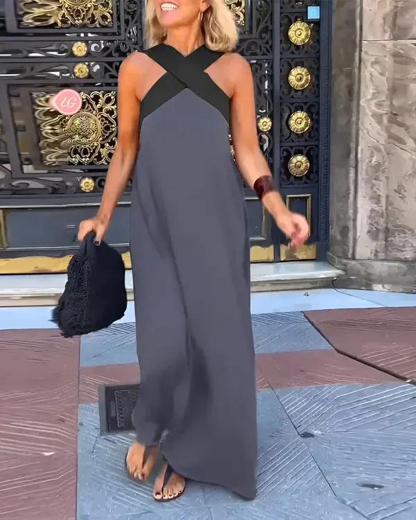 Delphine | Cross-over dress