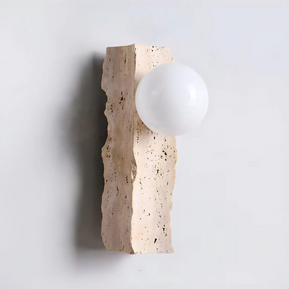 Natural Marble LED Wall Light Fixture