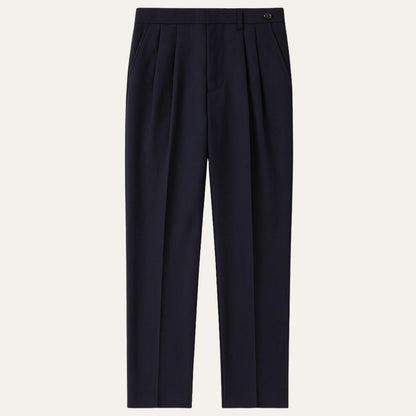 The Savile Pleated Trousers for Men