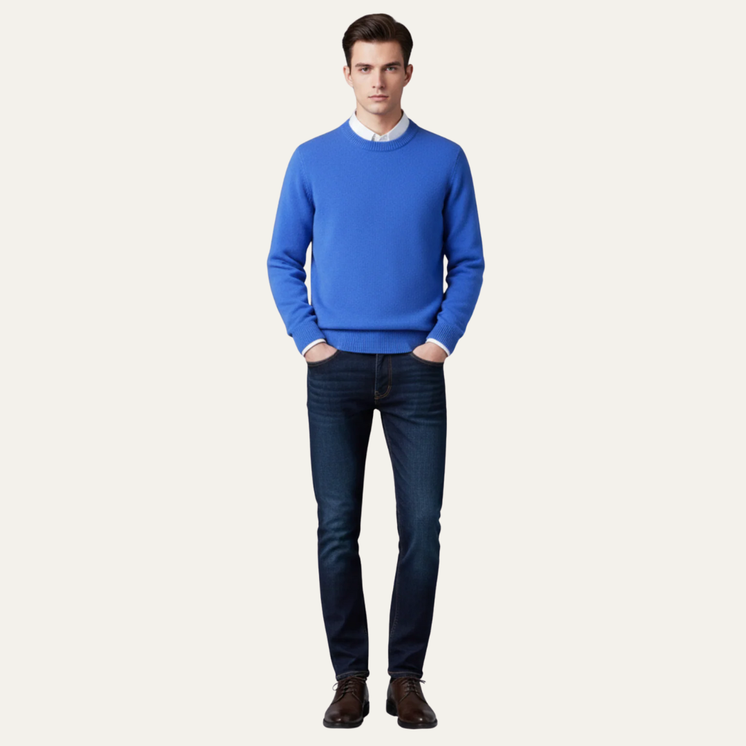 Men’s Fine Knit V Neck Cardigan