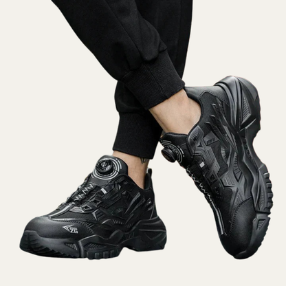 Men’s Futuristic Dial Closure Sneaker