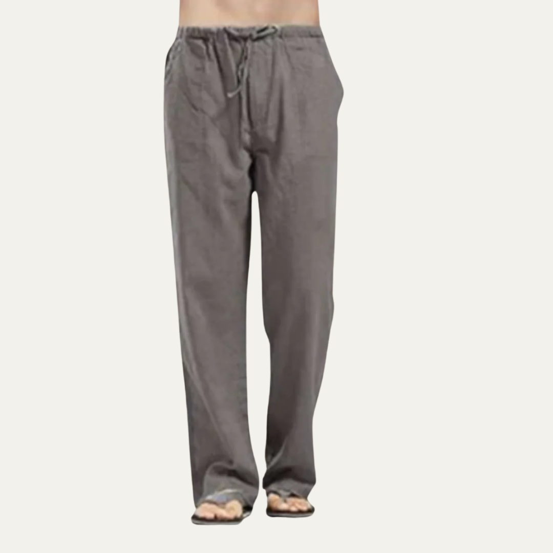 Men’s Relaxed Drawstring Beach Trousers