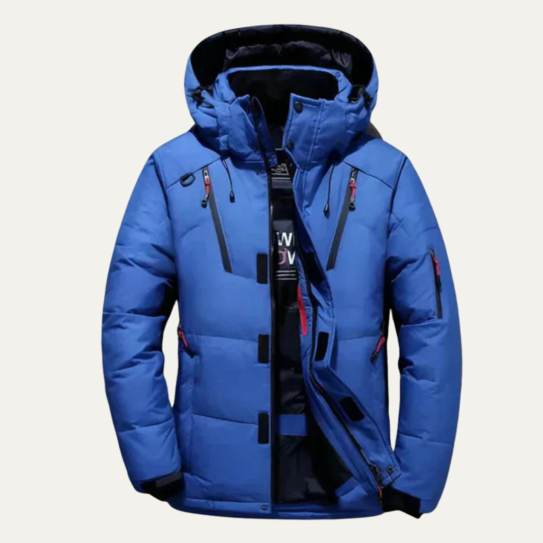 Men’s Padded Hooded Outdoor Jacket