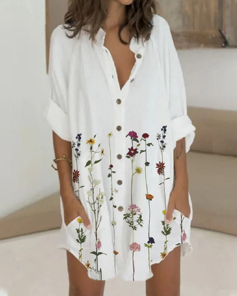 Women's Casual Sleeveless Sundress with Pockets