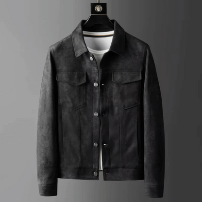 Men's Suede Shirt Jacket | Casual