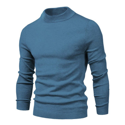 The Henley Turtle Neck Jumper for Men