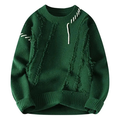Men's Casual Sweater | Ribbed